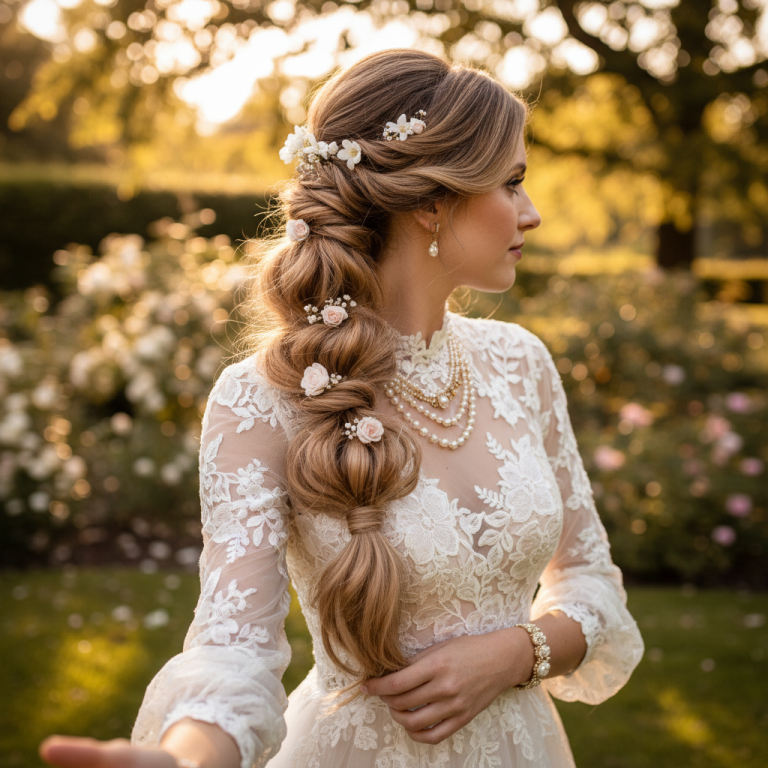 20 Stunning Bridal Ponytail Hairstyles