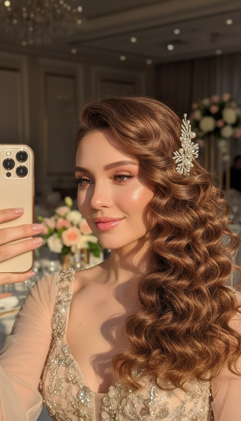 18 Elegant Curly Hairstyles for Special Occasions