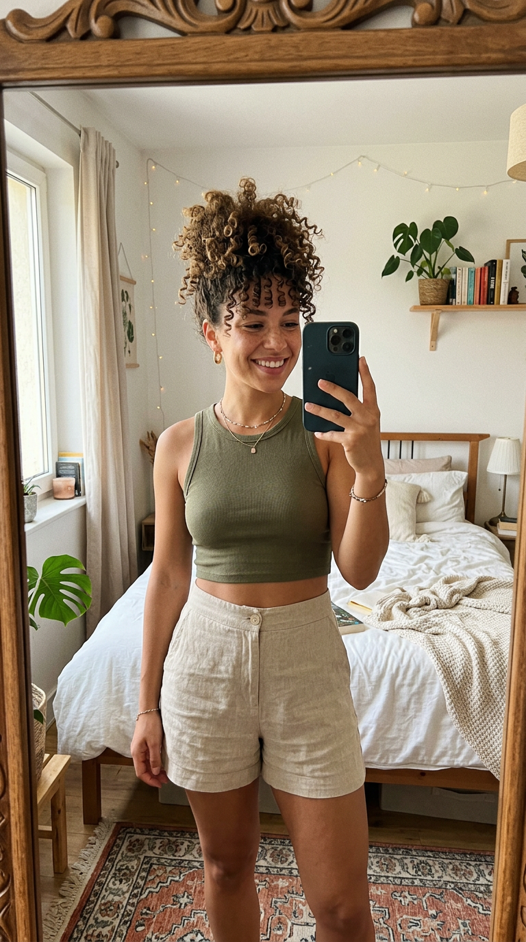 20 Summer Curly Hairstyles to Beat the Heat in Style