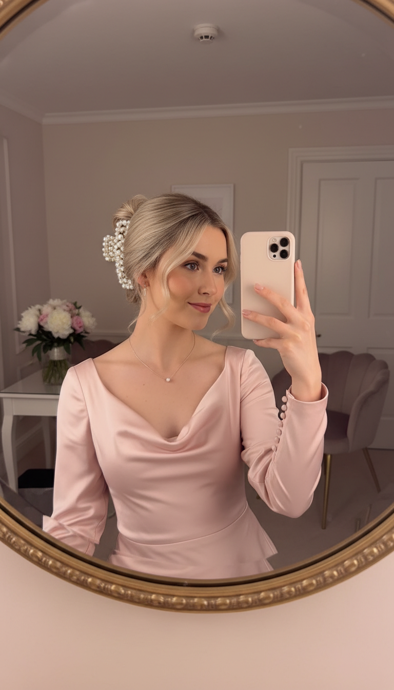 13 Claw Clip Hairstyles for Short Hair That Are Trending Now