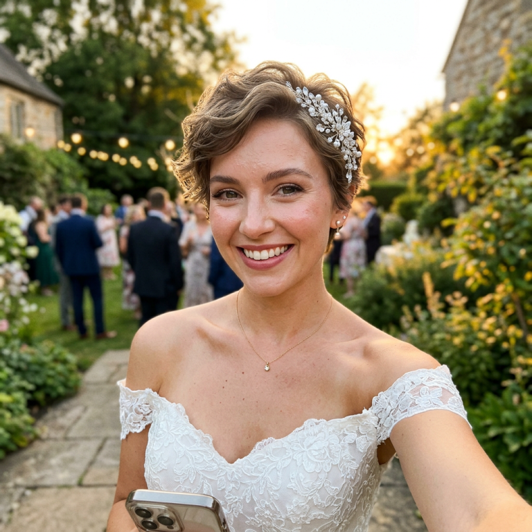 22 Wedding Hairstyles for Short Hair (Bridal, Guest & Bridesmaid)