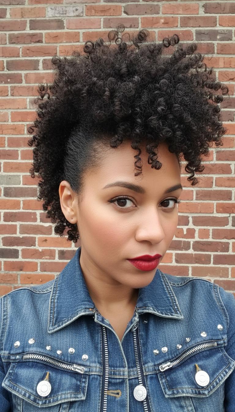 17 Slick Back Hairstyles for Curly Hair