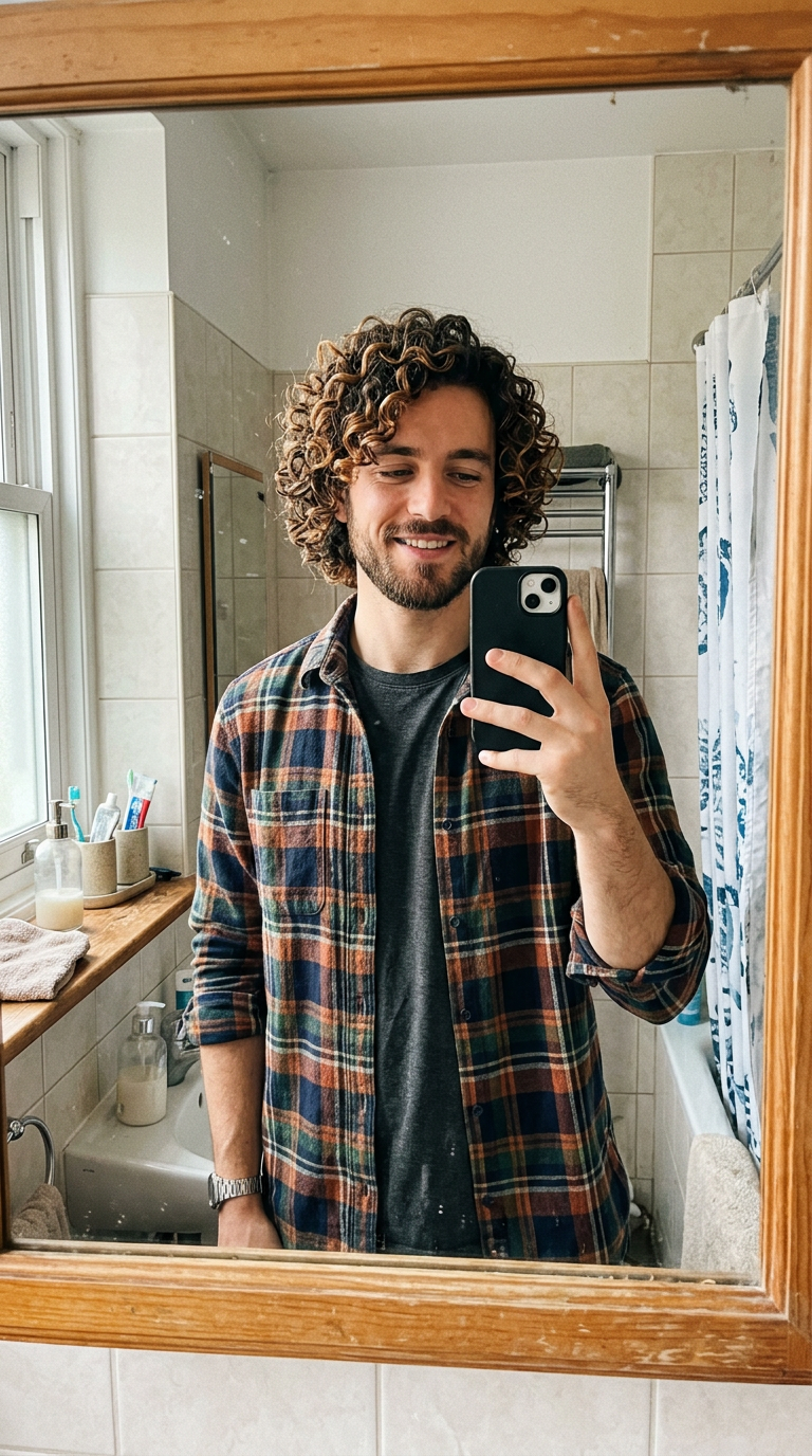22 Cool Curly Hairstyles for Men That Stand Out