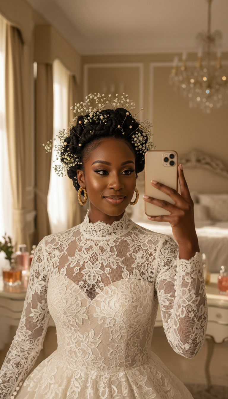 15 Glamorous Wedding Hairstyles for Black Women