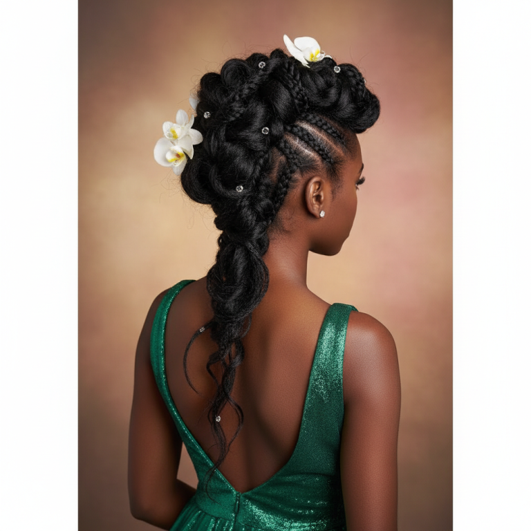 18 Glamorous Prom Hairstyles for Black Hair
