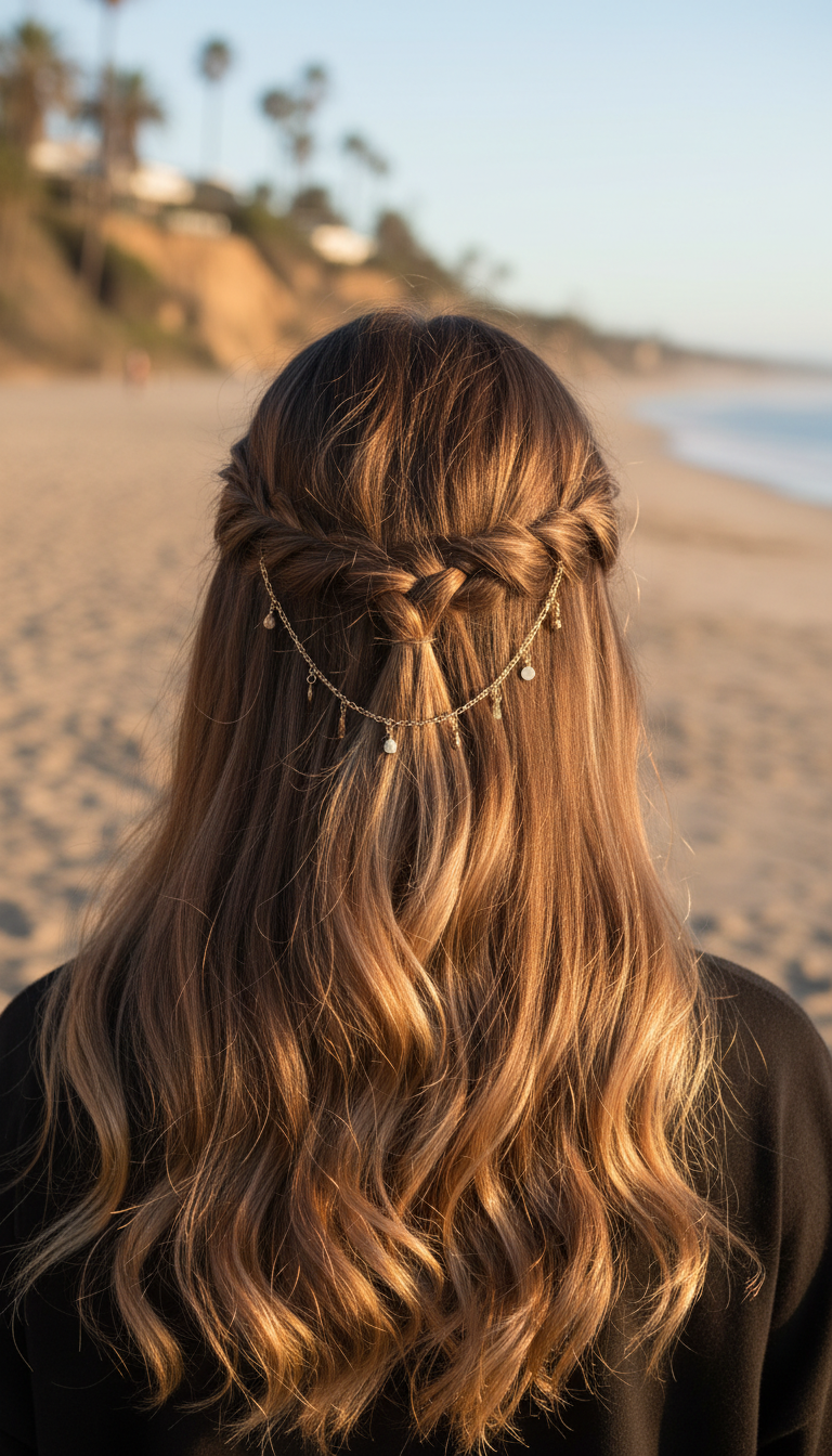 15 Prom Hairstyles for Long Hair Half Up That Look Romantic