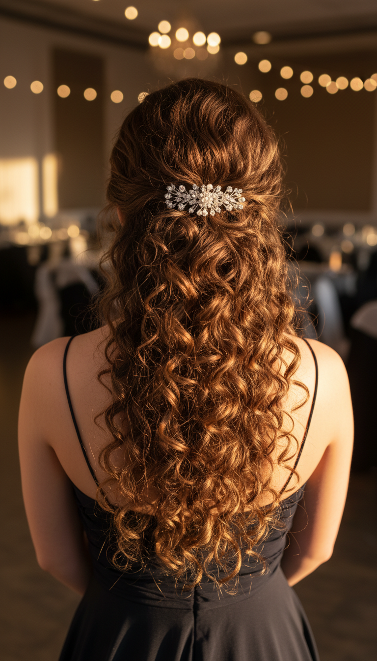18 Prom Hairstyles With Natural Curls That Feel Effortless