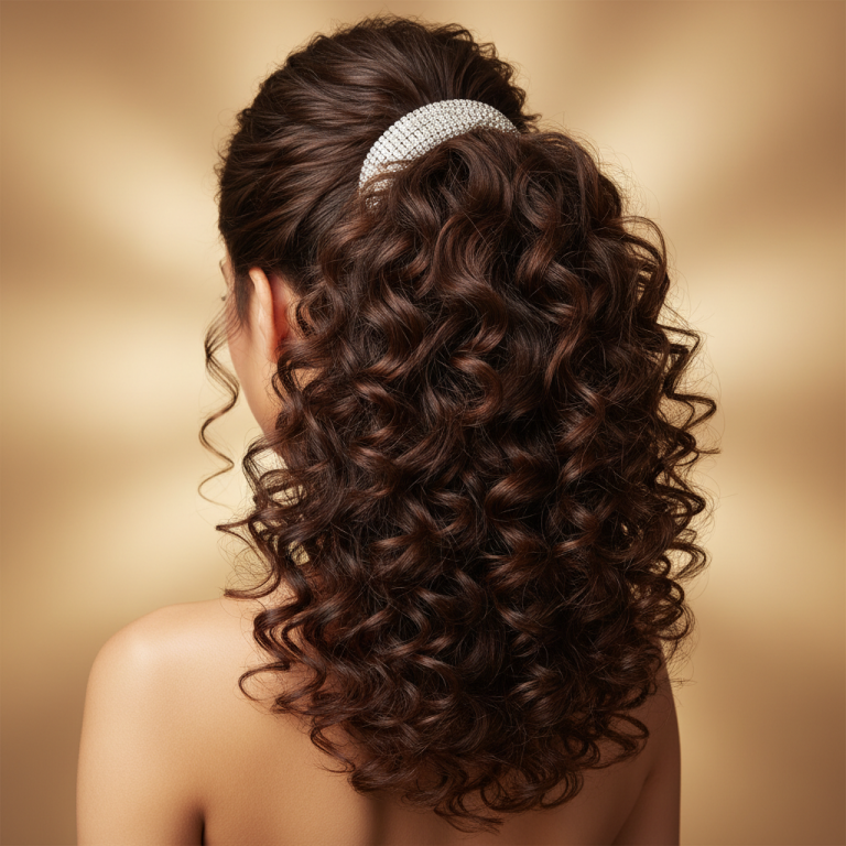 18 Fancy Curly Hairstyles for Prom With Volume & Definition