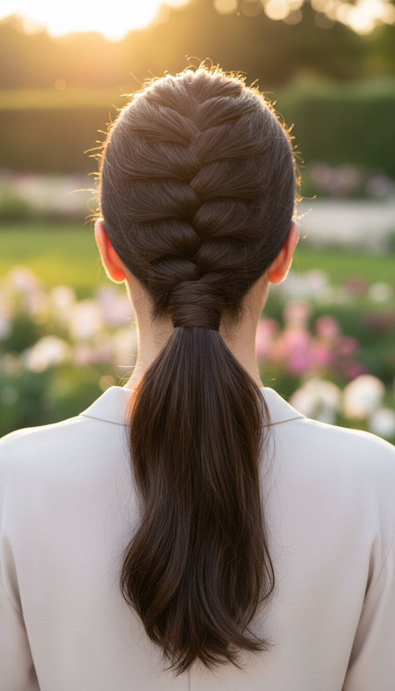 12 Ponytail Braid Hairstyles That Are Trending Right Now