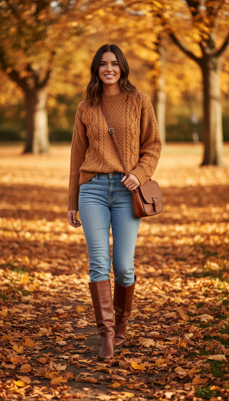 10 Outfits With Blue Flared Jeans That Lengthen Your Legs