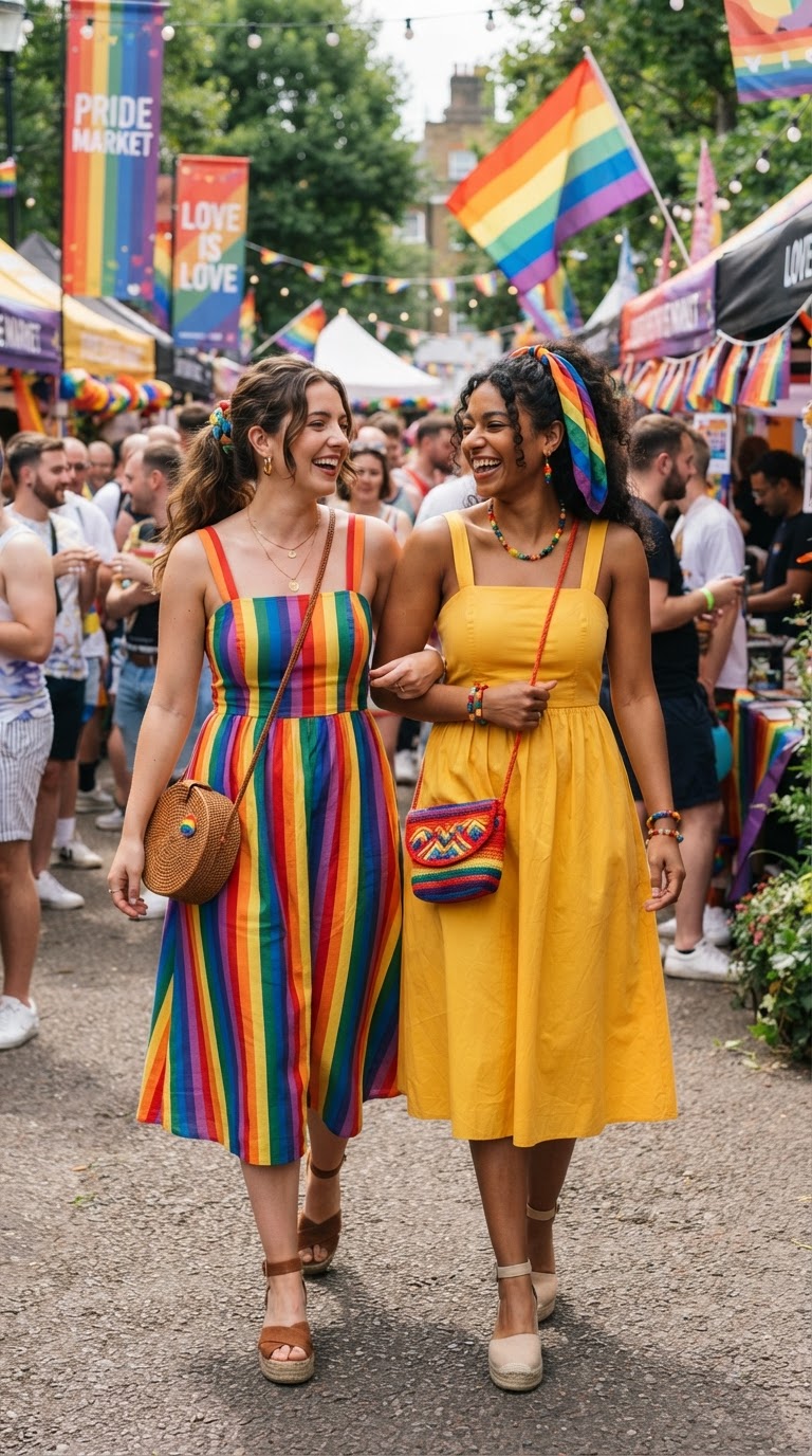 10 Outfits for Pride Festival That Keep You Cool All Day
