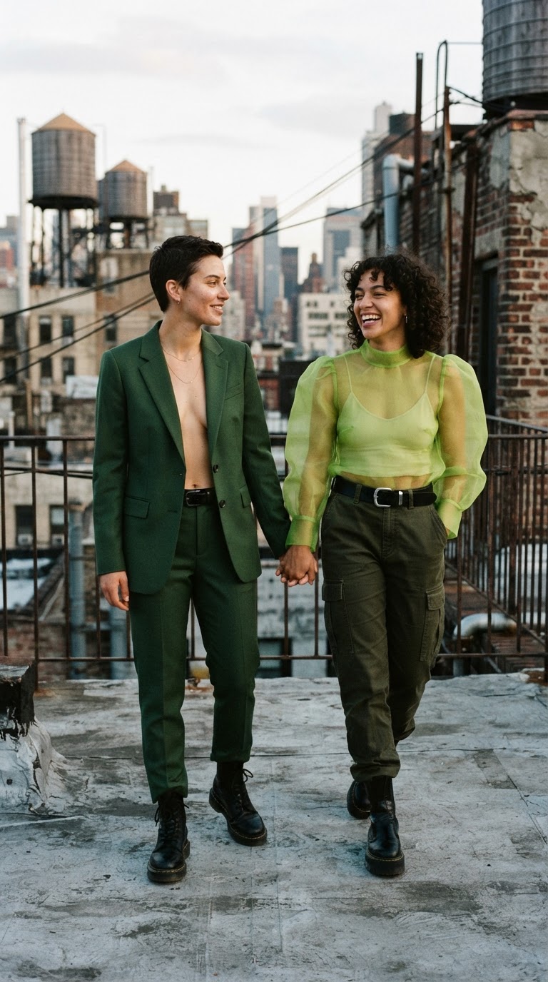 10 Pride Couple Outfits That Are Cute Without Being Matching